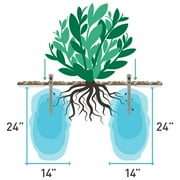 DEEP DRIP 14 Watering Stakes Value 6 Pack