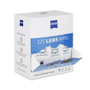 ZEISS Gentle and Thorough Cleaning Eyeglass Lens Cleaner Wipes, 225 Count