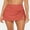 Light Red, variant on Alove Women's Ruched Drawstring High Waisted Swimuit Bottom Split Swim Skirt with Built-in Pant