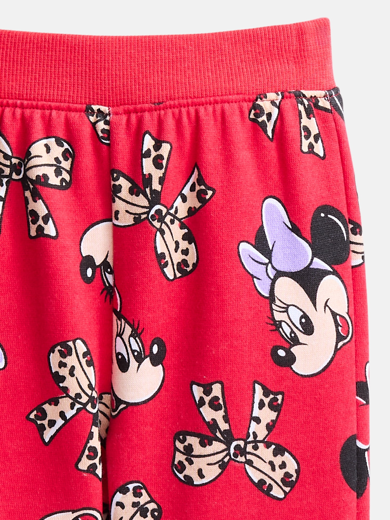 Minnie Mouse Baby Girls Fleece Sweatshirt and Pants Set, 2 Piece, Sizes 0/3M-24M