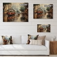 thumbnail image 4 of Designart "Vibrant Night in New Orleans Cityscape II" New Orleans Print on Natural Pine Wood, 4 of 5