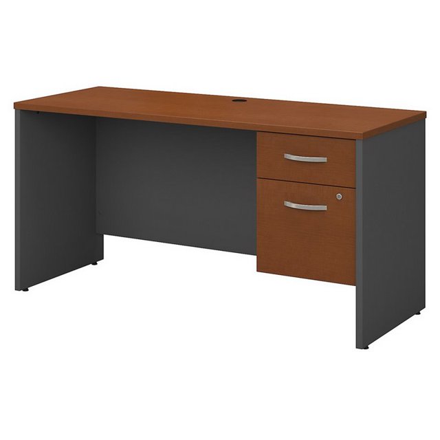 Bush Business Furniture Series C 60" Credenza in Auburn Maple
