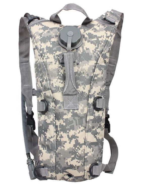 Ultimate Arms Gear Tactical ACU Army Digital Camo Camouflage Hydration Pack Backpack Carrier With 2.5 Liter Water... by