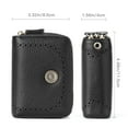 thumbnail image 3 of GOIACII Small Zip Wallet for Women RFID Blocking Credit Card Holder Ladies Card Case Genuine Leather, 3 of 6