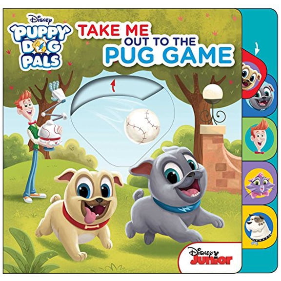 Pre-Owned Disney Puppy Dog Pals: Take Me Out to the Pug Game (Board book)