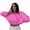 Hot Pink, variant on AherBiu Cropped Sweatshirt Jackets for Women Stretchy Zip up Hoodie Long Sleeve Fleece Lined Outwear