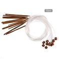 thumbnail image 2 of Juego De Ganchillo De Bambú De 12 Uds., Gancho De Ganchillo Tunecino Afgano Con Tubo De Plástico, Hilo De Cable, Aguja De Tejer Para Tejer Alfombras, Mantas Methold  TO004618-00, 2 of 6