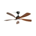 thumbnail image 5 of Sofucor 52-Inch Flush Mount Modern Ceiling Fan with 5 Blades, Remote Control, 3-Color LED Light, Quiet Reversible DC Motor, 5 of 11