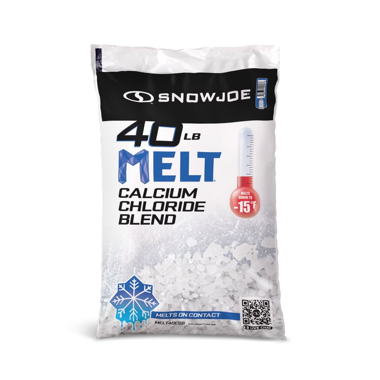 Snow Joe Calcium Chloride Ice Melt Blend, 40 lb photo 1