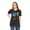 Dark Grey Heather, variant on Unisex Van Gogh Starry Night Cat Shirt