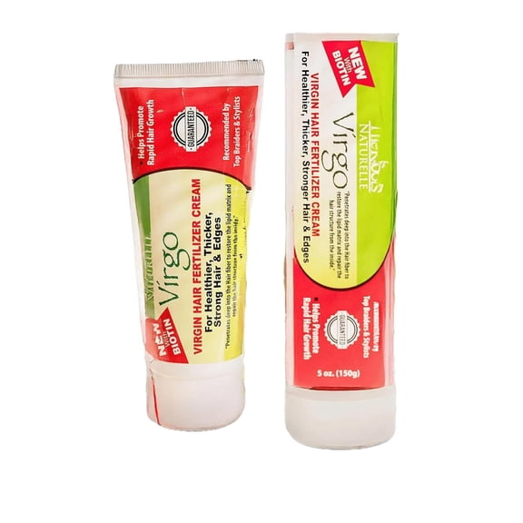 Virgin Hair Fertilizer With Biotin  For Rapid Hair and Edge Regrowth,  Hair  And Scalp Energizer
