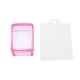 thumbnail image 1 of Juego de sellos y raspadores de silicona transparente para uñas, ideales para manicura casera (rojo), 1 of 7
