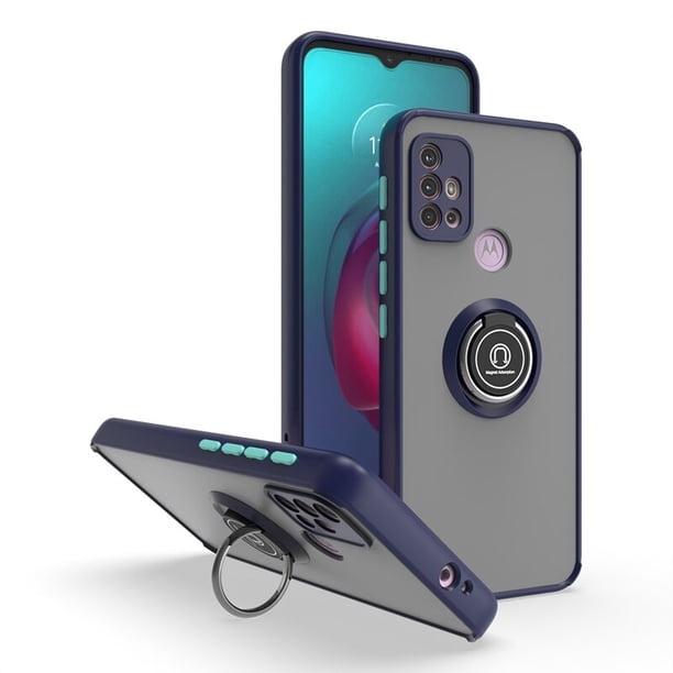 Funda magnética con anillo para Motorola Moto G10, G20, G30, G50, 5G, G60, G60S, G100, G200, G31, G41, G51, G71 xuanjing unisex