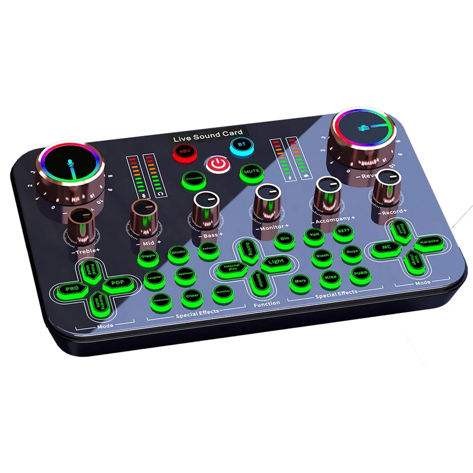 HD K600 Audio Mixer Audio processor Professional Audio Mixing Console dj mixer controller For Live Broadcast dj control mixers