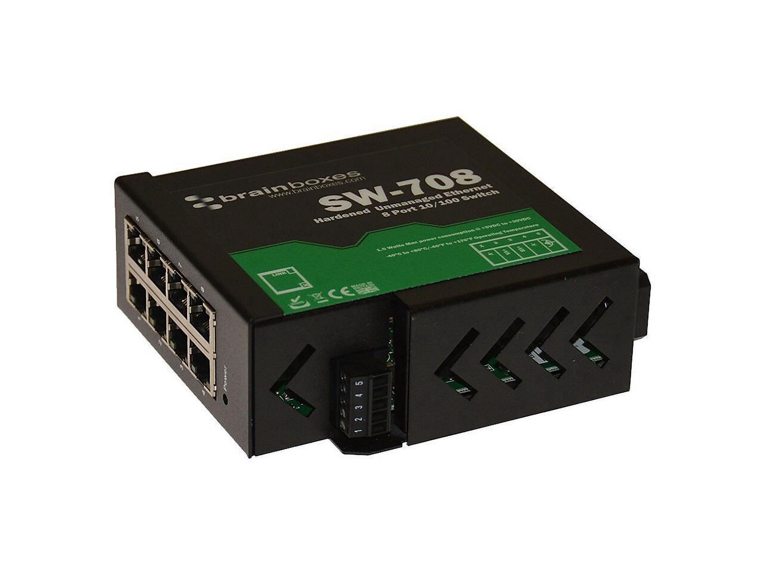 HARDENED 8PORT ETHERNET SWITCH