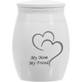thumbnail image 1 of Decorative Urn Cremation Urn Funeral Urn Aluminium Alloy Urn Human Ashes Holder, 1 of 4