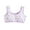 Purple1, variant on Mikilon Middle Aged Girls' Small Printed Cotton Puberty Bra With Chest Pad And Top
