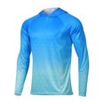 thumbnail image 2 of Chandail à Capuchon de Pêche pour Hommes à Manches Longues Protection Uv Vêtements de Pêche T-Shirt de Randonnée en Plein Air, 2 of 2