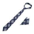 thumbnail image 1 of Mens Tie Set,Mens Plaid Tie Set Neck Tie Men Neckties Professionally Tested, 1 of 14