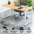 thumbnail image 4 of Mission 40-Inch Home Office Computer Desk, Espresso, 4 of 8