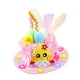 thumbnail image 4 of Juego de gorro de Pascua para niños, manualidades de tela hechas a mano, suministros para jardín de infantes Rosa, 4 of 9