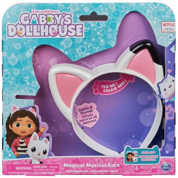 GABBYS DOLLHOUSE OREJAS EARS LUCES Y SONIDOS