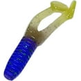 thumbnail image 5 of Kalin's Freshwater 1.75 in. Triple Threat Soft Plastics Crappie Scub Grub, June Bug, 10ct, Lake, 5 of 7