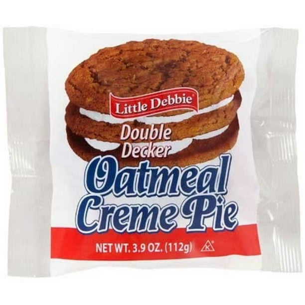 Little Debbie Vending Double Decker Oatmeal Creme Pie 54 per case
