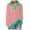 Pink, variant on Durtebeua Oversized Hoodies for Women Women's Oversized Sweatshirt Long Sleeve Shirts for Women Crewneck Hoodies Casual Pullover Top Y21K Tops Pink,M