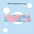 thumbnail image 3 of HEVIRGO 106Pcs Backlight ABS Key Caps Replacement Tool Kit Mechanical Keyboard Accessory, 3 of 10