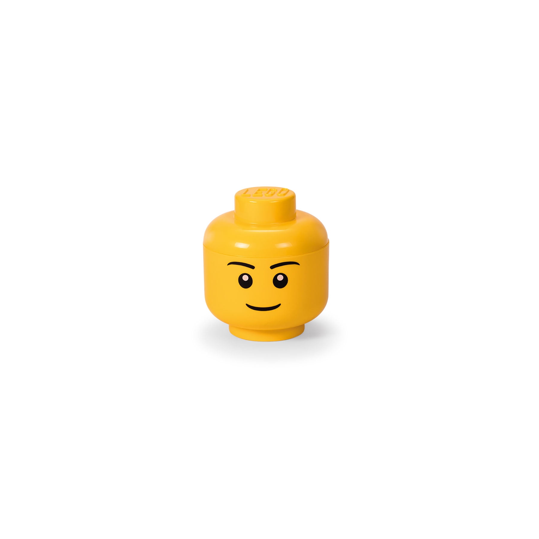LEGO Construction Blocks Storage Head - Small Boy - Walmart.com