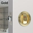 Moving Door Red And Green Indication Lock Solid Pocket Door Hardware