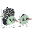thumbnail image 2 of The Mandalorian Grogu 16" Novelty Backpack & Lunch Box Set For School And Travel, 2 of 7
