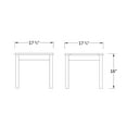 thumbnail image 5 of Alston Solid Wood Patio Side Table Black Finish, 5 of 5