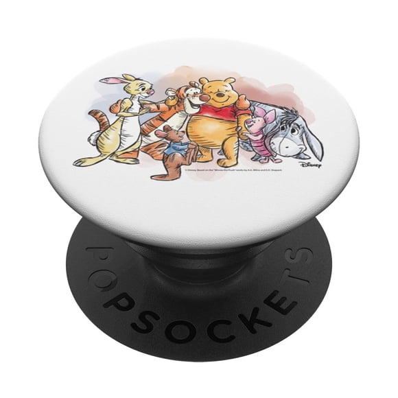 Empuñadura para teléfono móvil Disney Winnie the Pooh Watercolor PopGrip