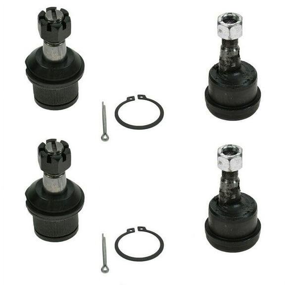 TRQ Front Upper & Lower Ball Joints Set of 4 for 03-12 Dodge Ram 2500 3500 4WD PSA63151