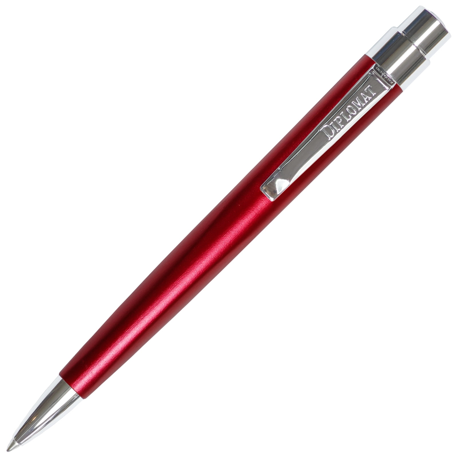 Diplomat Magnum Ball Point Pen - Burned Red (Black Ink, Medium Tip)