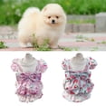 thumbnail image 4 of Eye-Catching Dog Clothes Wear-Resistant Cotton, Bowknot Princess Clothing for Small Dogs, 4 of 8