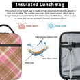 thumbnail image 5 of PUREYAH Insulated Lunch Bag with Strap, Reusable Work Thermal Cooler Sunflower Art Tote Bag with Water Bottle Holder for Adult Women Men, 5 of 6