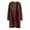 Womens Clothing Brown, variant on Womens Open Front Cardigans, Women's Winter Fuzzy Fleece Lapel Coats Long Cardigan Fluffy Hooded Jackets Faux Fur Warm Overcoats S-2XL