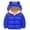 Blue, variant on Odeerbi Baby Boys Girls Coats Winter Outerwear Jackets Children's Lamb Velvet Cotton-padded Rabbit Ears Padded Cotton-padded Jacket