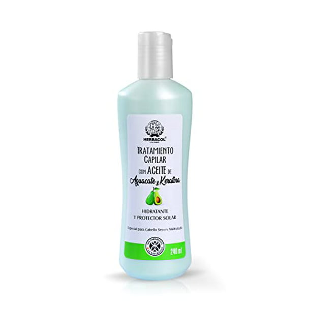 Avocado Oil and Hair Treatment for Hydrating and Solar Protector | Tratamiento de Aguacate y Keratina Hidratante y Protector Solar | 10.1 Fl Oz. - Walmart.com