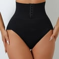 thumbnail image 2 of Womens Strong Postpartum Plus Size Buttoned Hip Lifting Top Waist Pants, 2 of 10
