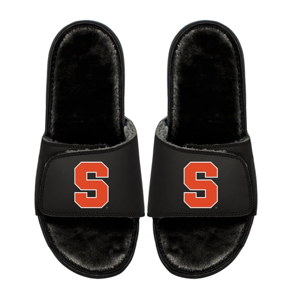 Youth ISlide  Syracuse Orange Logo Fur Slide Sandals