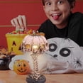 thumbnail image 4 of Skeleton Skull Light 4Head Resin Tabletop Horror Lamp For Living Room And Bedroom, 3D Skull Decor, Halloween Lights, 4 of 5