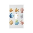thumbnail image 2 of IAUYY Retardant PC Material Toggle Switch Switch Plate Covers Easy DIY Installation with Screws Light Switch Cover Plate Corals and Seaweeds, 2 of 9