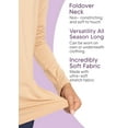 thumbnail image 4 of Stretch Is Comfort Oh so Soft Boy's Long Sleeve Turtleneck| Child Size 2 -16, 4 of 6
