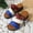Wine, variant on ATENAR Womens Sandals Comfortable Slide Women Sandals Casual Womens Shoes Wine 8.5