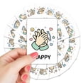 thumbnail image 5 of ASL Flash Cards for Beginners, 36 Sign Language Flashcards for Teen, Learn to Sign, Early Learning Study Materials Classroom Homeschool, Version A, 5 of 6