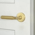 thumbnail image 4 of Viaggio Clocon-Reb_Sd_Rh Circolo Right Handed Solid Brass Non-Turning One-Sided Dummy Door, 4 of 7